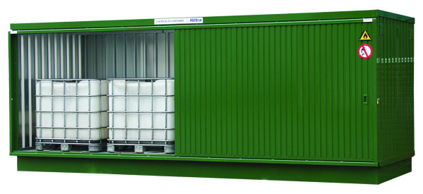 Chemical container CC6 incl. sliding doors